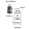 enchufe rápido para aire comprimido marca fktools