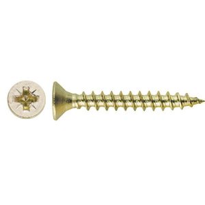 tornillo para madera tpo dorado fktools